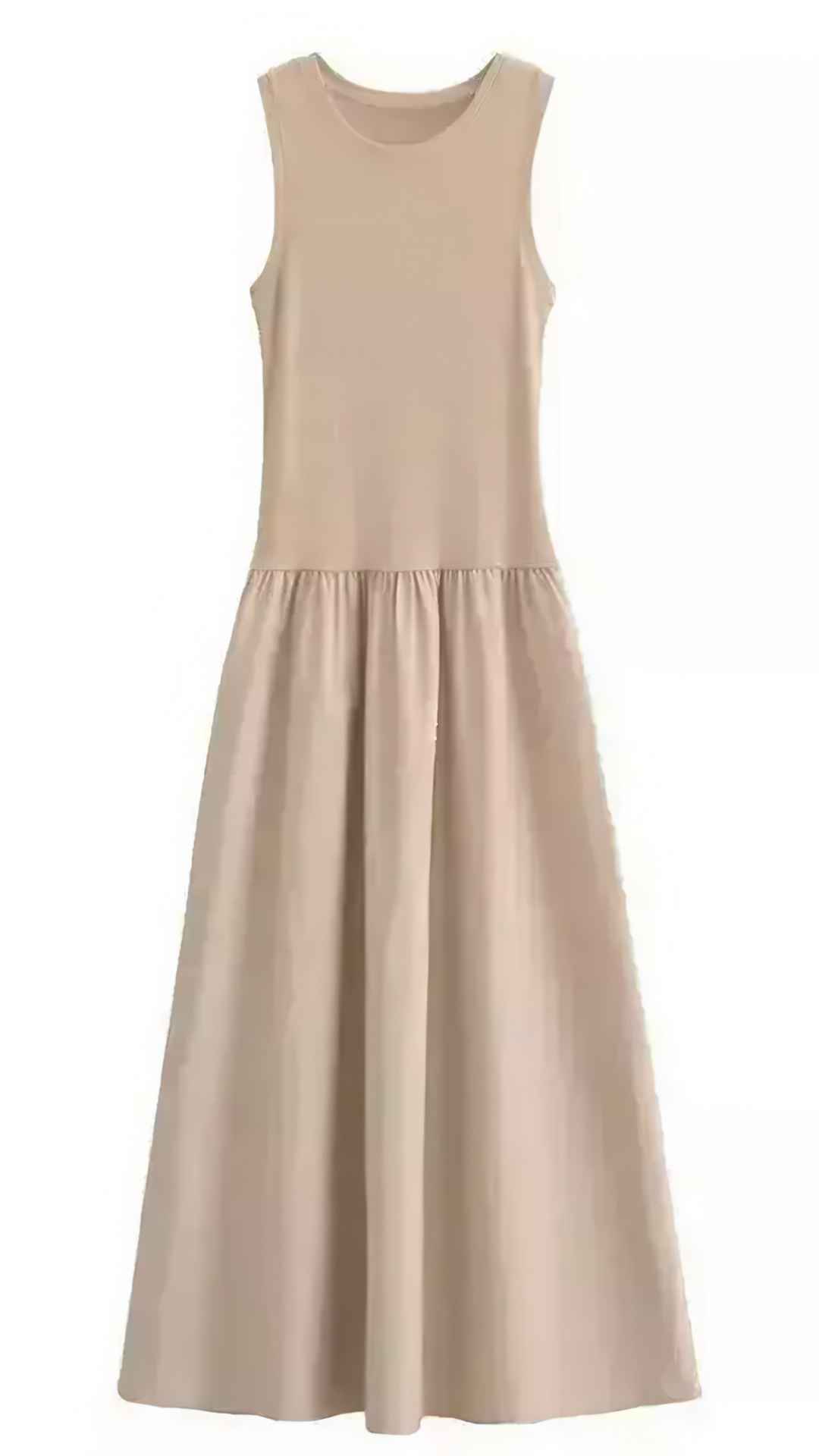 Vestido Alvorada Midi Alvorada em Malha com Caimento Fluido