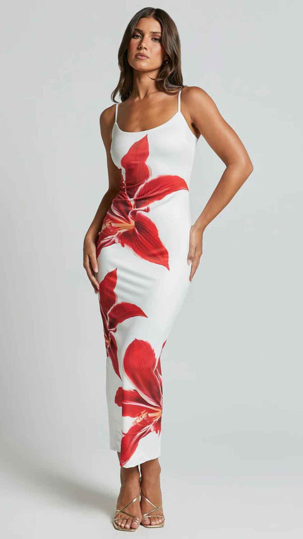 Vestido Brisa Floral Longo
