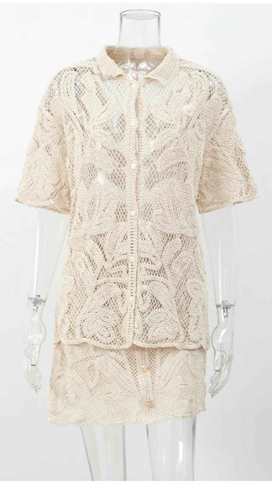 Conjunto Lassi Crochê Boho Chic