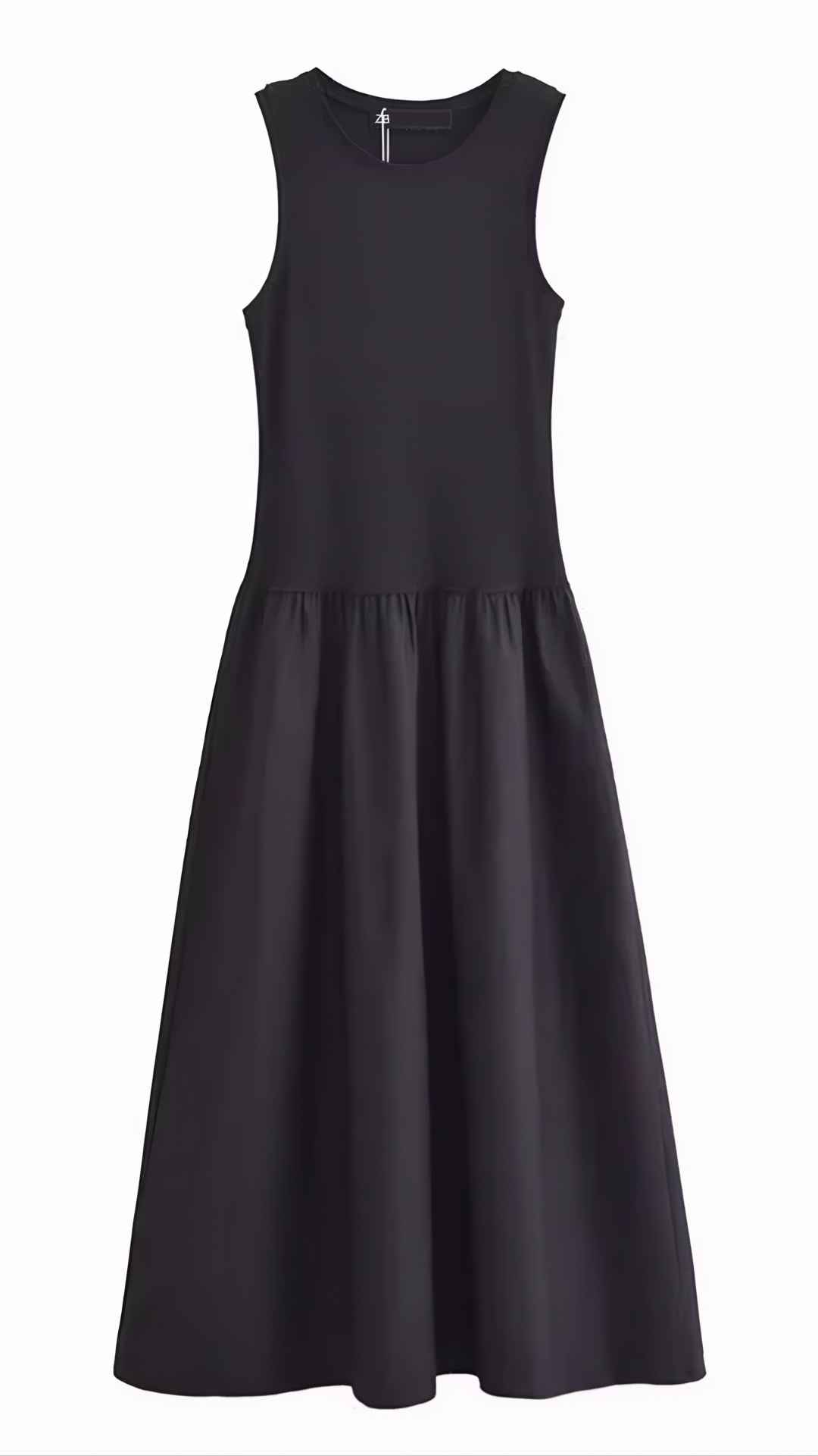 Vestido Alvorada Midi Alvorada em Malha com Caimento Fluido